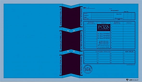 Avukat Adliye Dosyası AD506CB