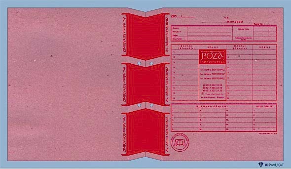 Avukat Adliye Dosyası AD506P