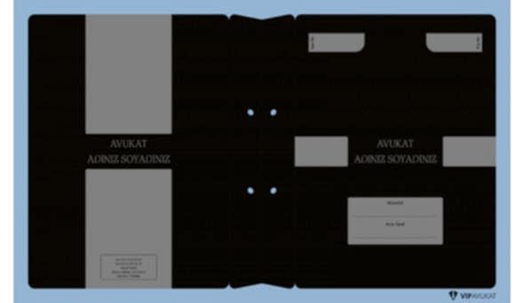 Avukat Büro Dosyası AD636