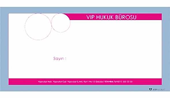 Avukat - Hukuk Bürosu Diplomat Zarf ZRF804